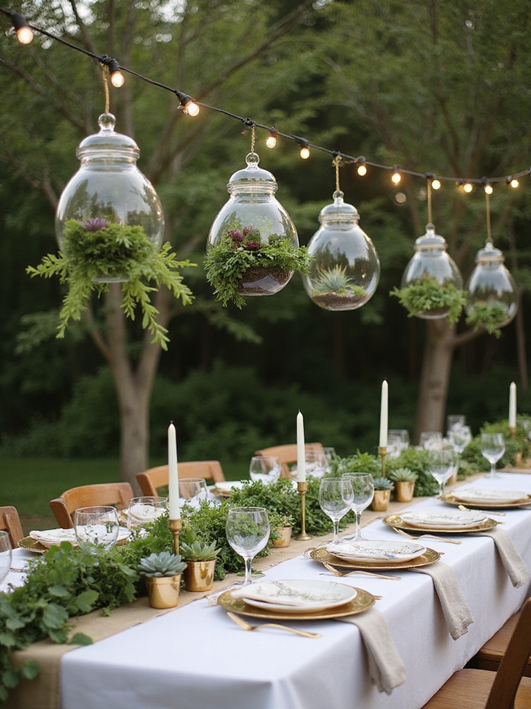 plant filled garden celebration