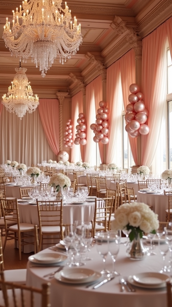 regal birthday ball decorations