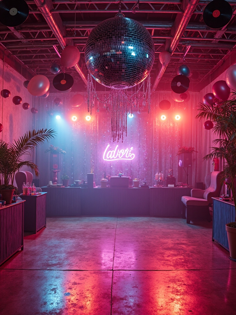 retro dance party marathon