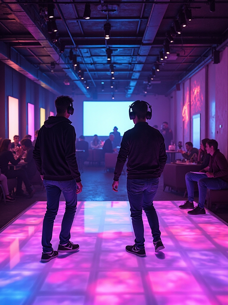 silent disco birthday bash
