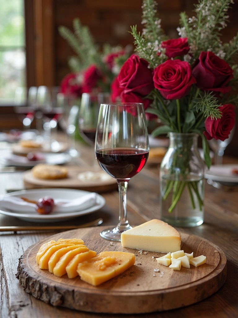 sophisticated wine tasting experience