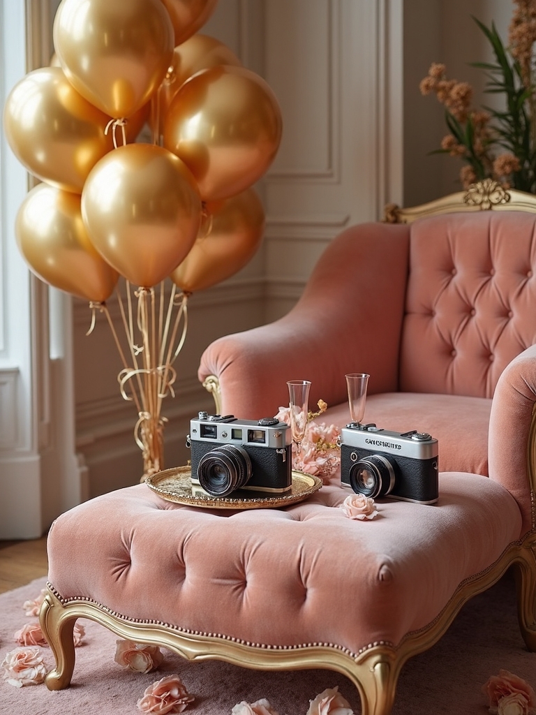 stylish 21st birthday photoshoot