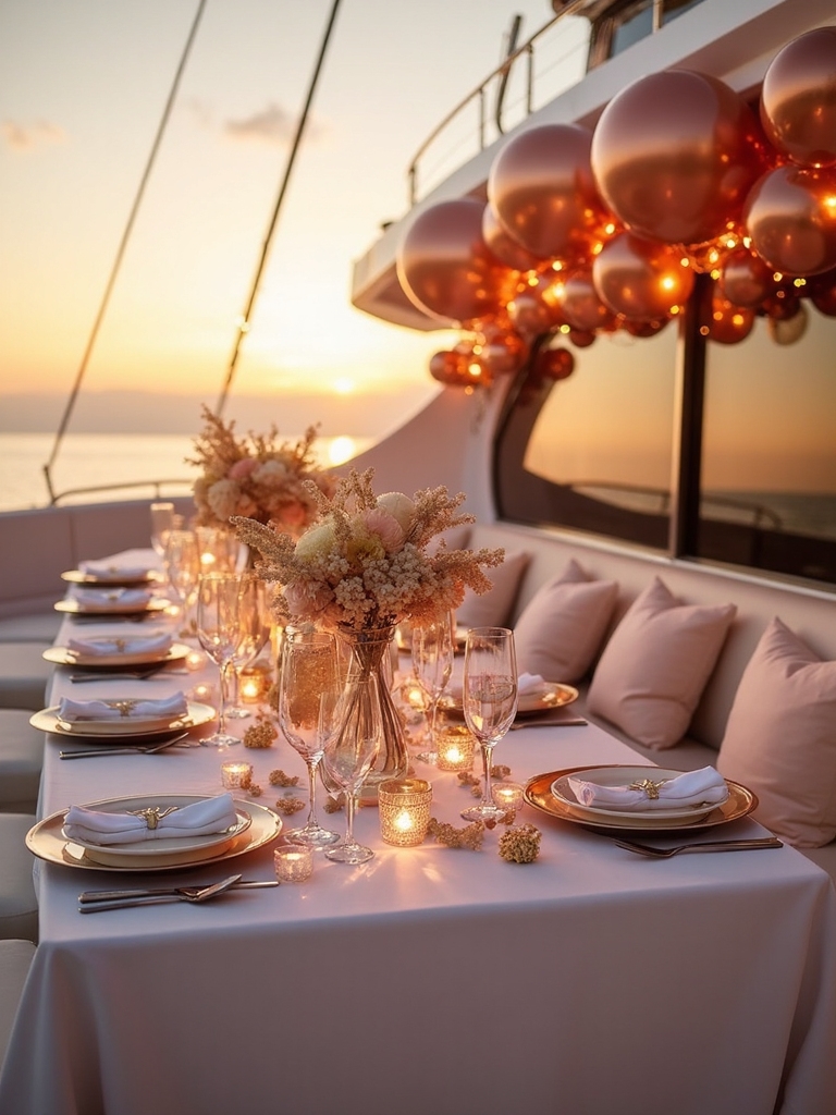 sunset sailing birthday adventure