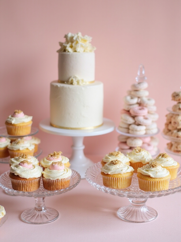 themed bite sized colorful captivating dessert display