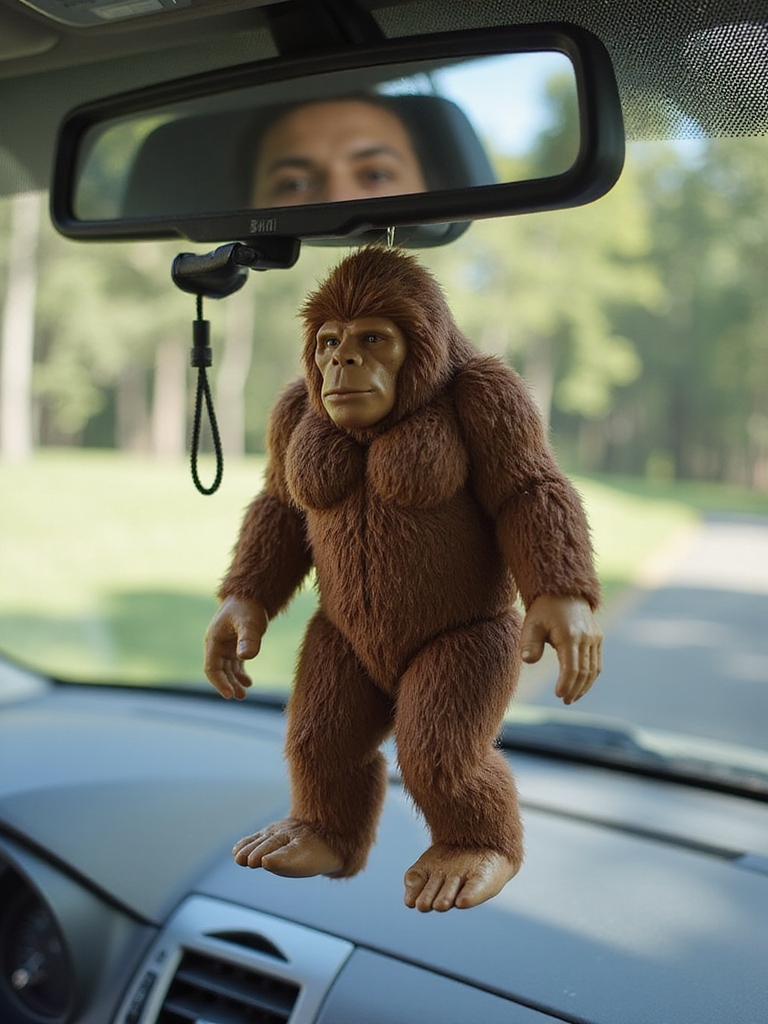 legendary creature pine scented rearview mirror road trips