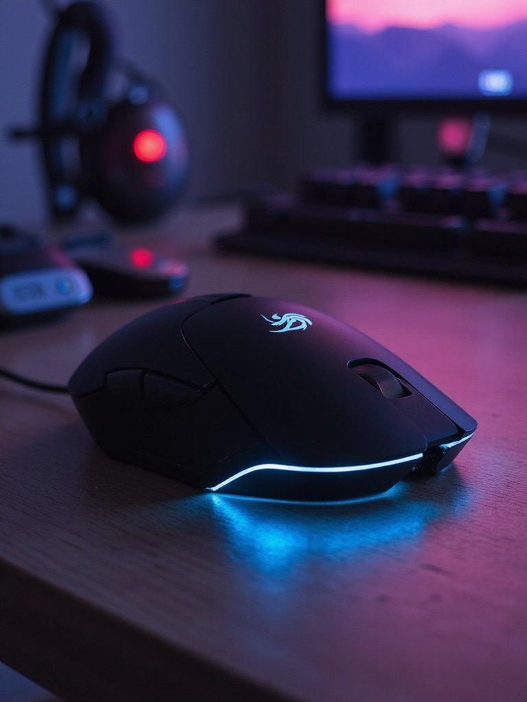 lightweight fast precise personalized gaming mouse