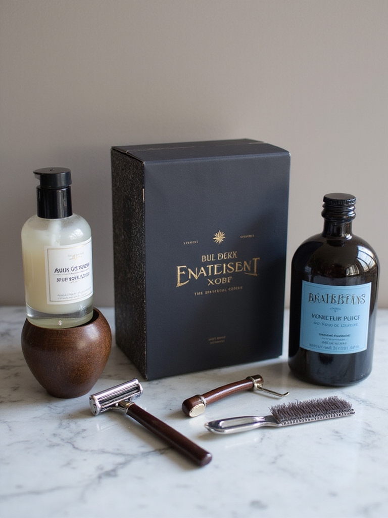 luxury grooming kit for men