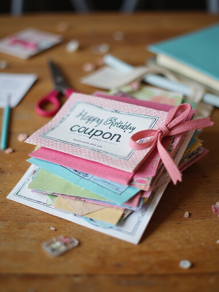 personalized diy date night coupon book