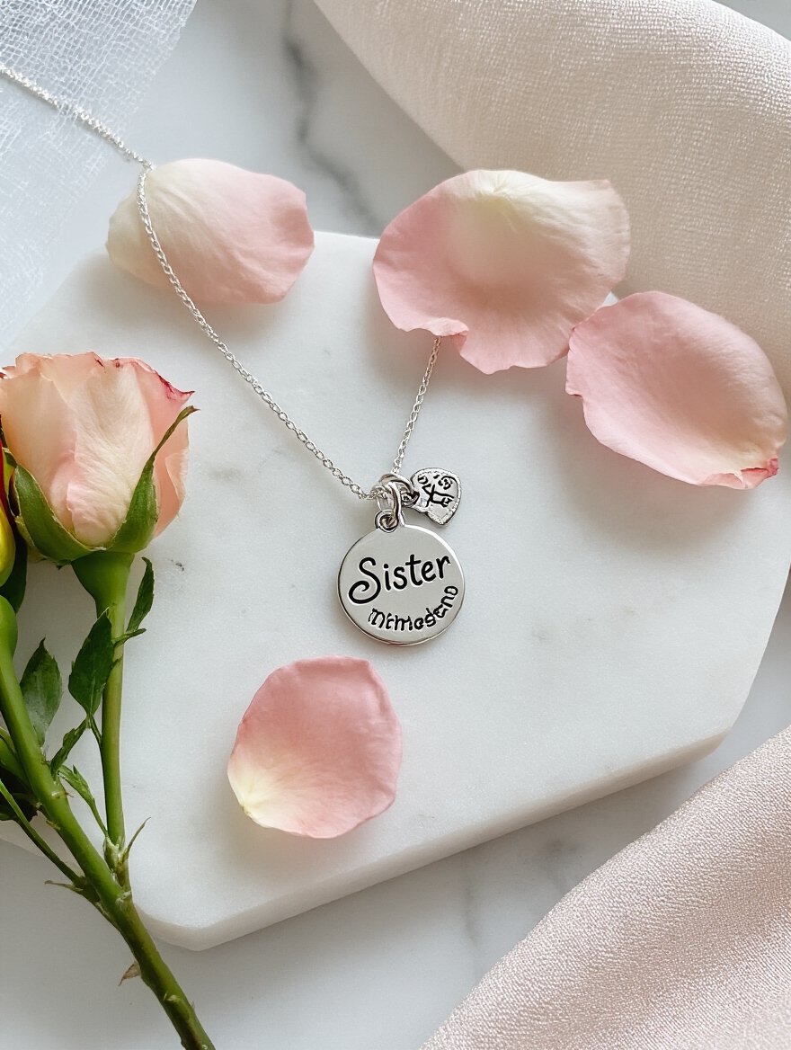 personalized meaningful custom crafted cherished sisterly bond