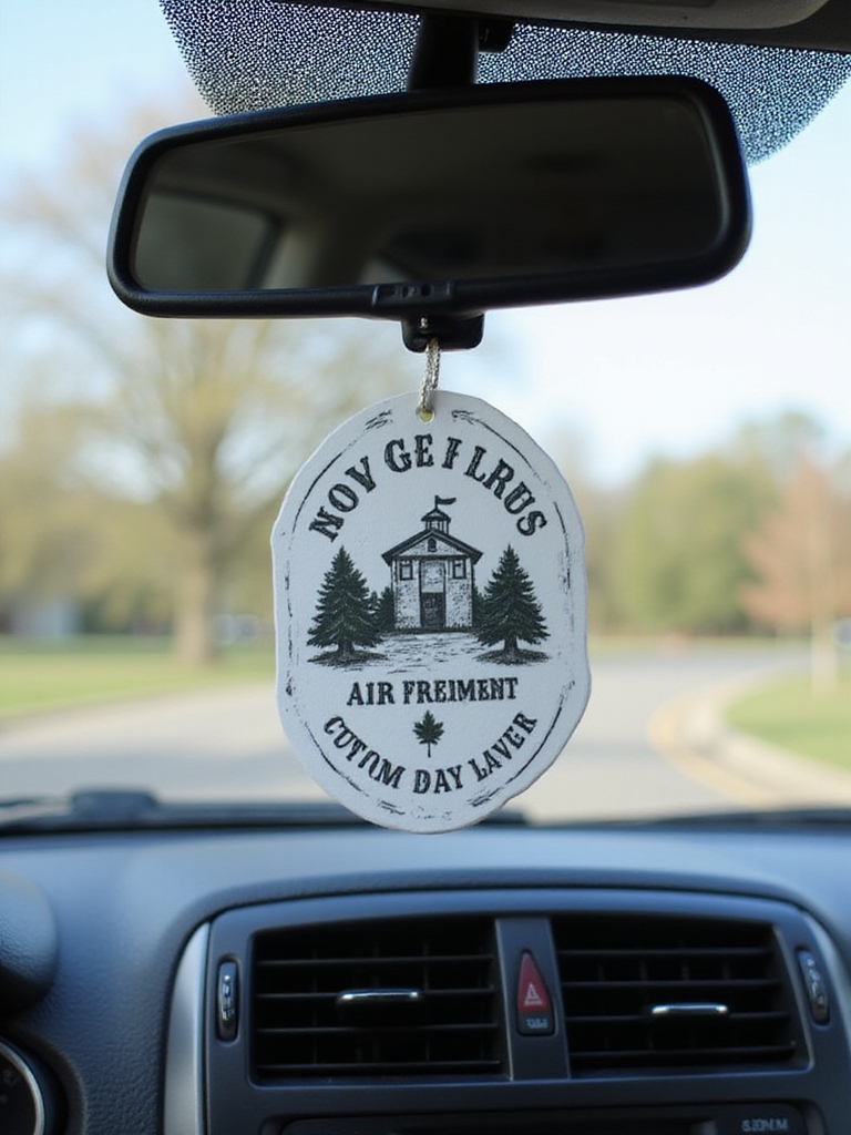 personalized photo car air freshener