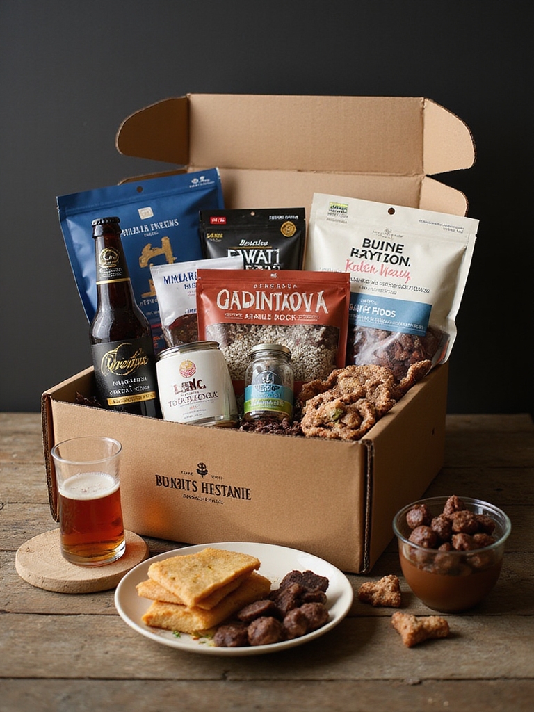 personalized snack assortment for delighted recipient