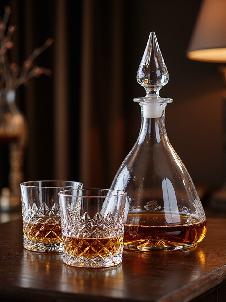 sophisticated whiskey drinking experience