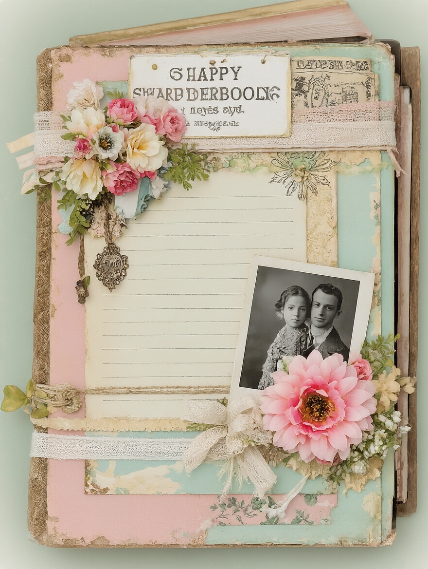 thoughtful personalized sisterly scrapbook keepsake