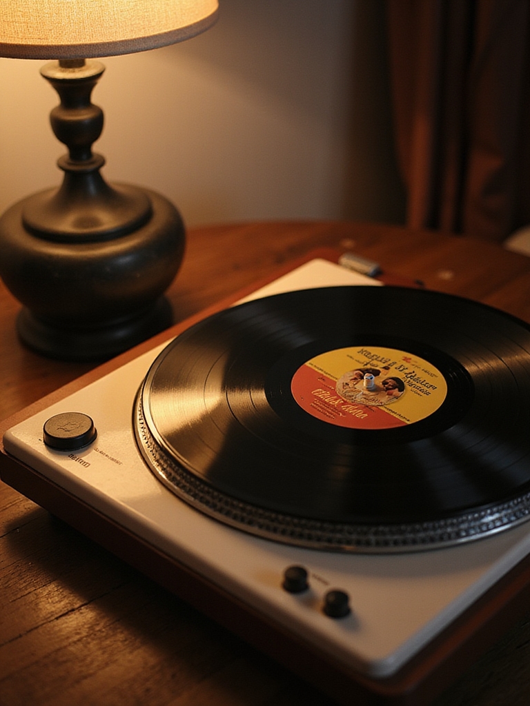 vintage personalized music playlist keepsake