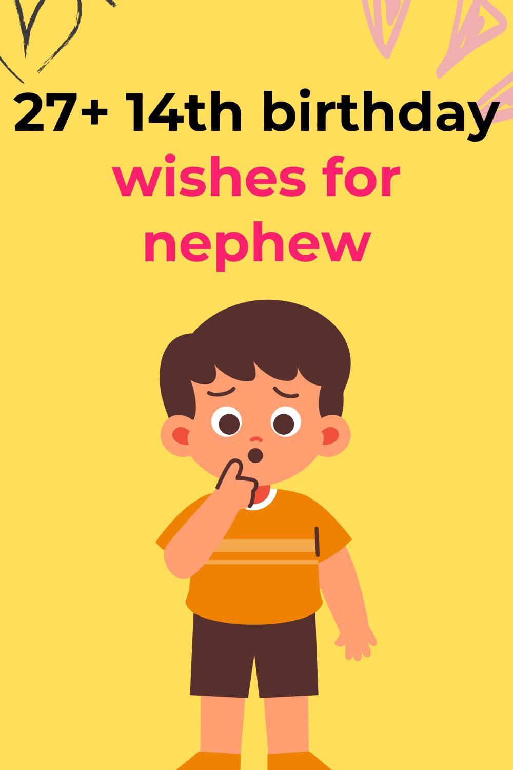 14th birthday wishes for nephew