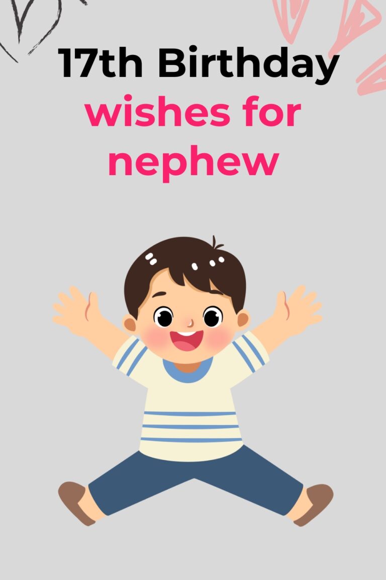 17th Birthday Wishes for Nephew