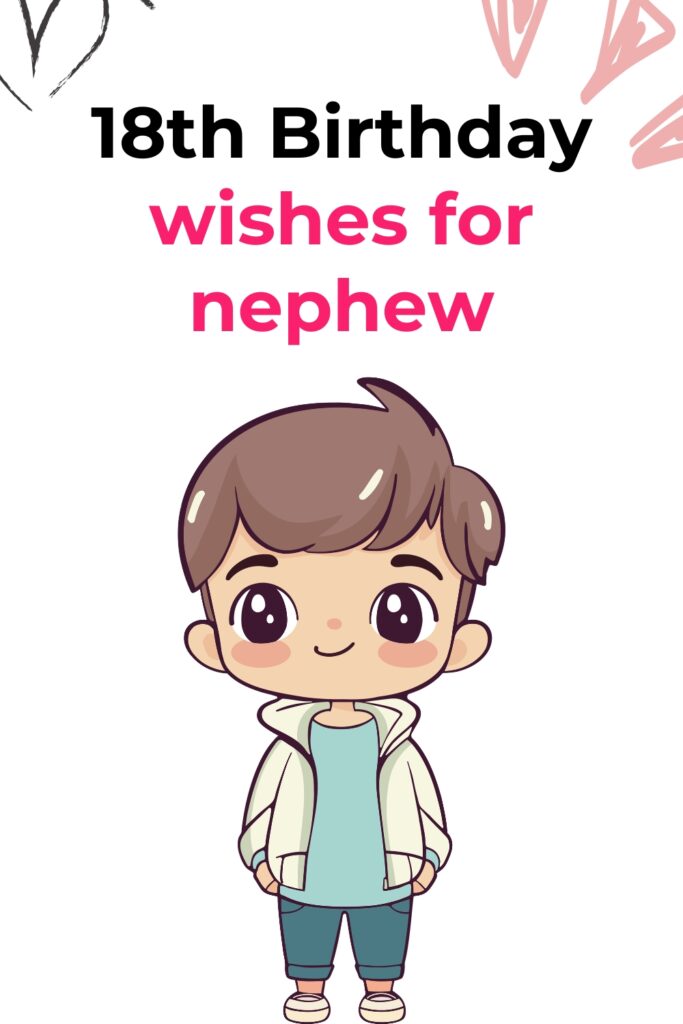 18th Birthday wishes for nephew