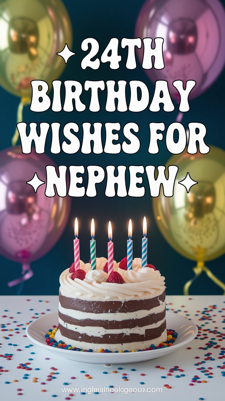 24th birthday wishes for nephew