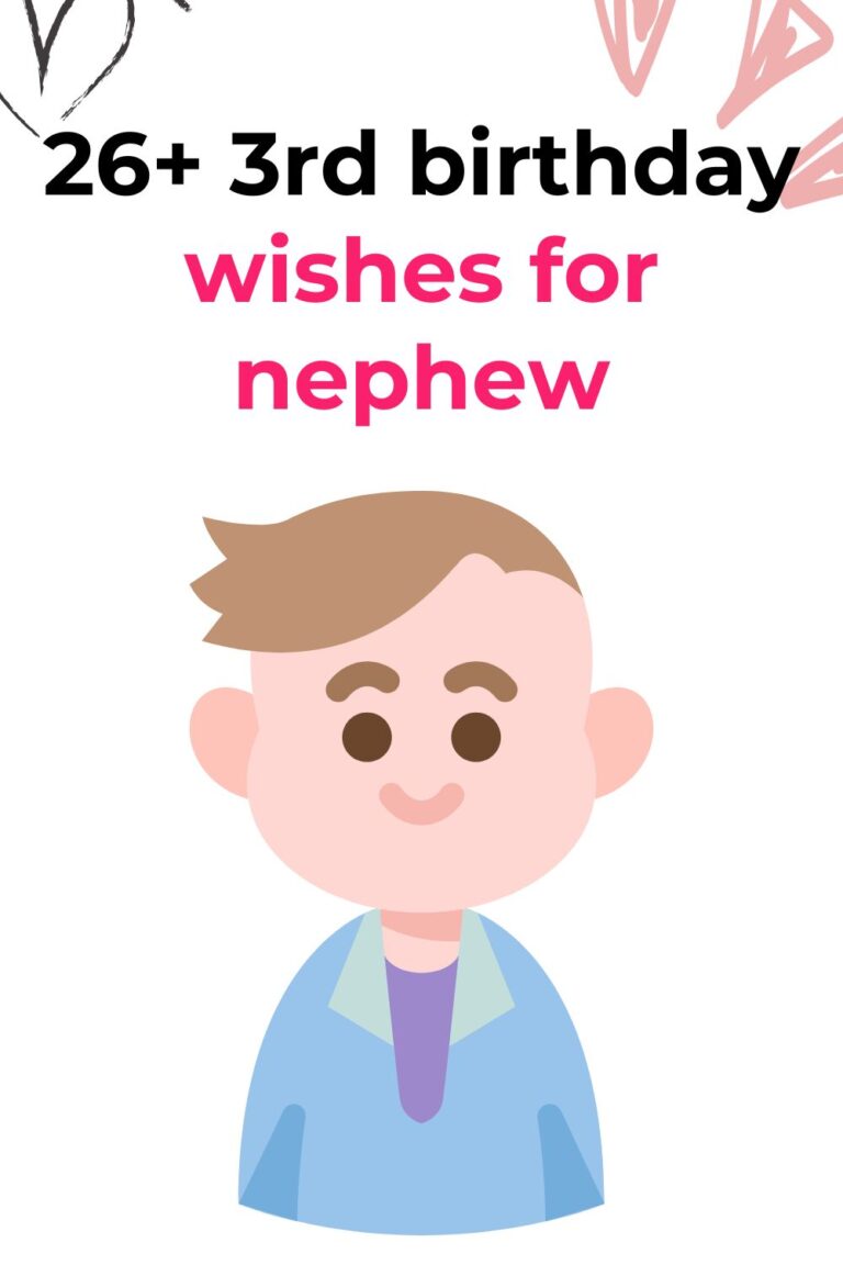 26+ 3rd Birthday Wishes for Nephew