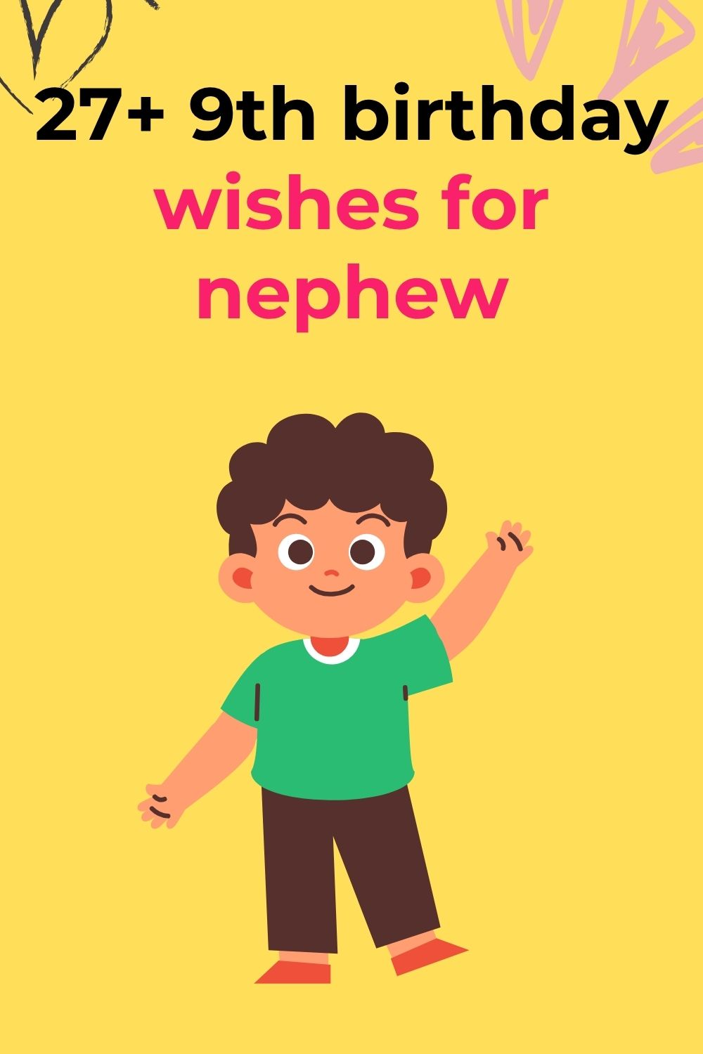 9th birthday wishes for nephew