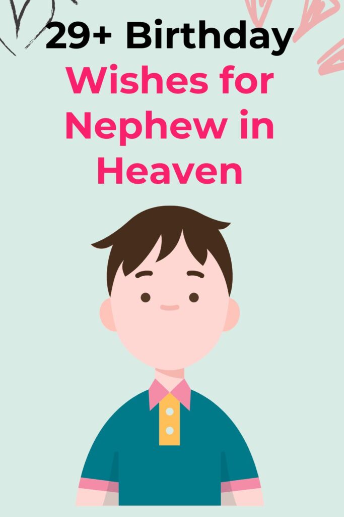 Birthday Wishes for Nephew in Heaven