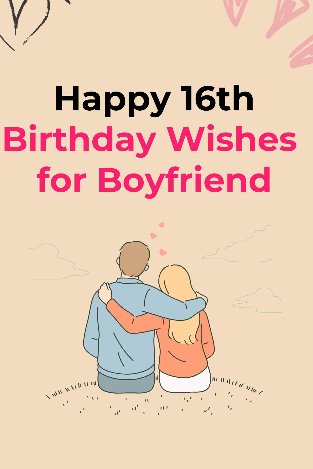 Happy 16th Birthday Wishes for Boyfriend