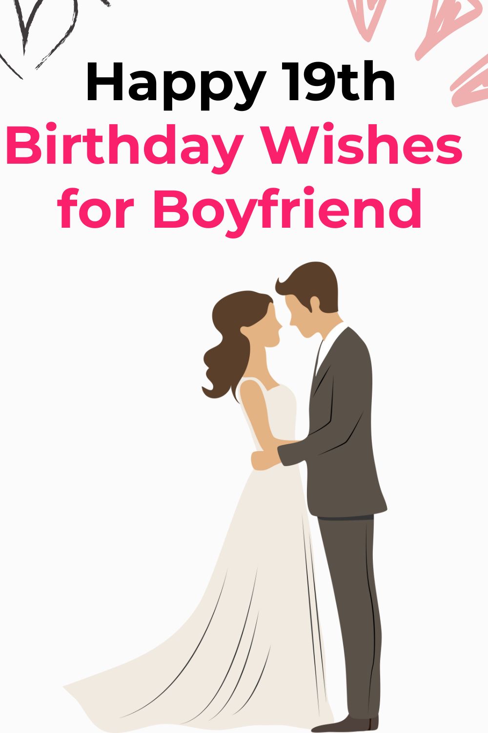 Happy 19th Birthday Wishes for Boyfriend