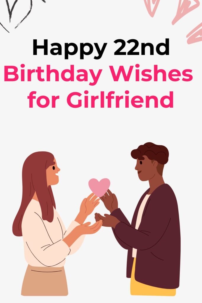 Happy 22nd Birthday Wishes for Girlfriend