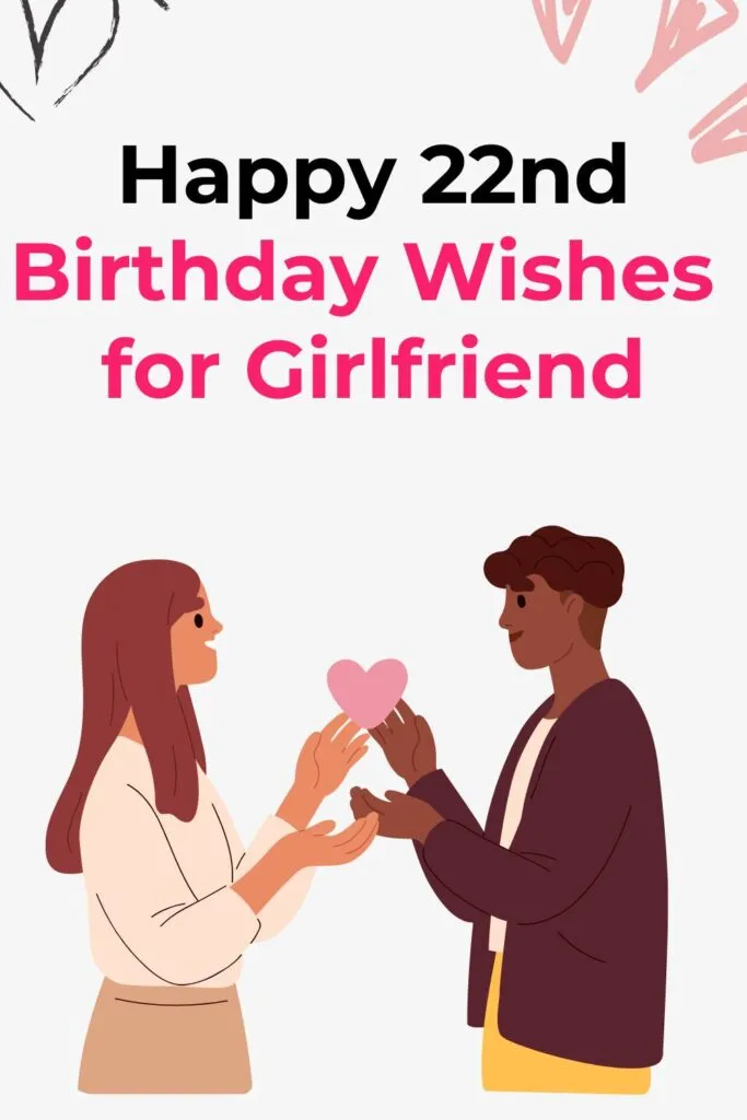 Happy 22nd Birthday Wishes for Girlfriend
