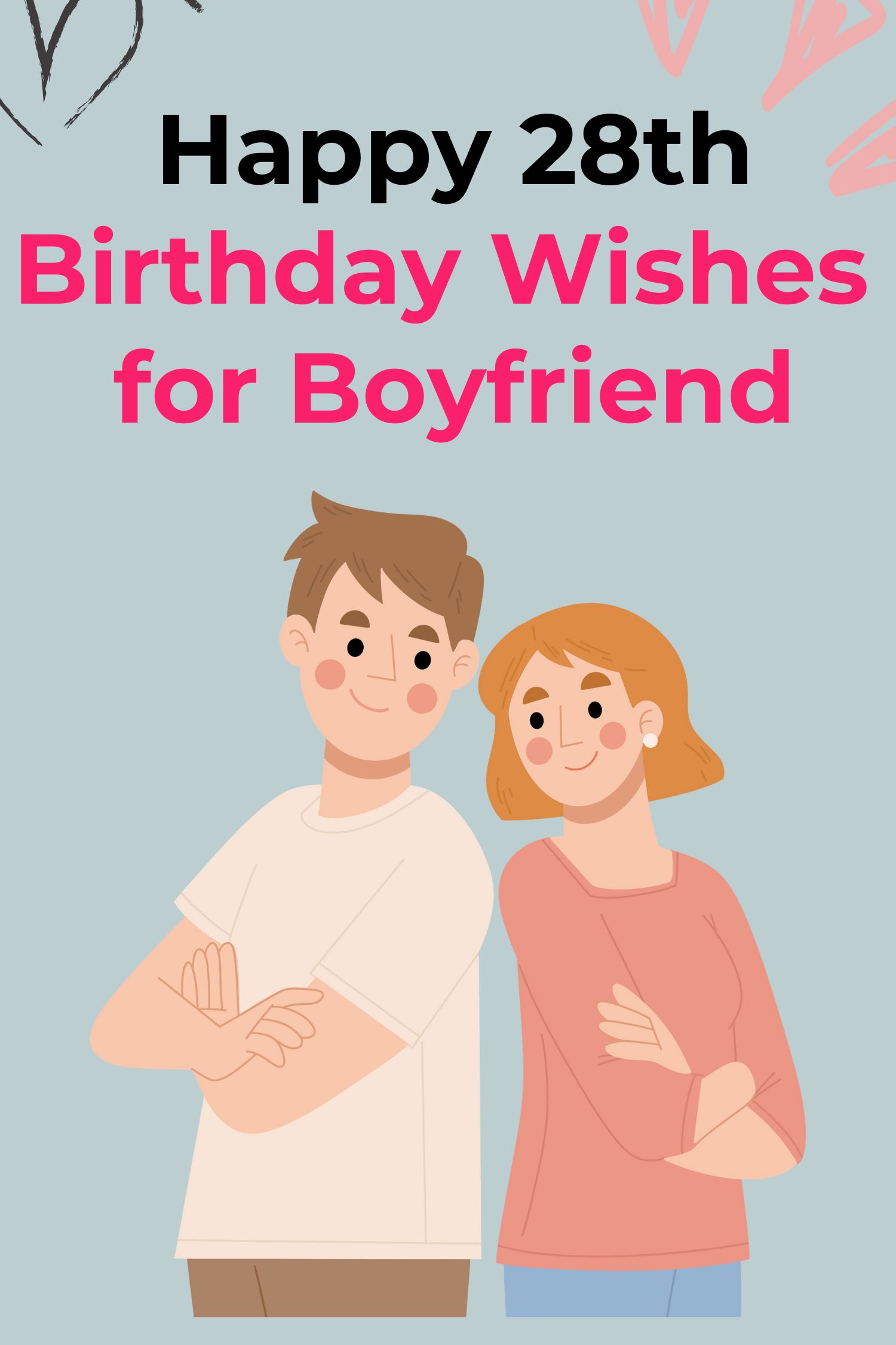 Happy 28th Birthday Wishes for Boyfriend