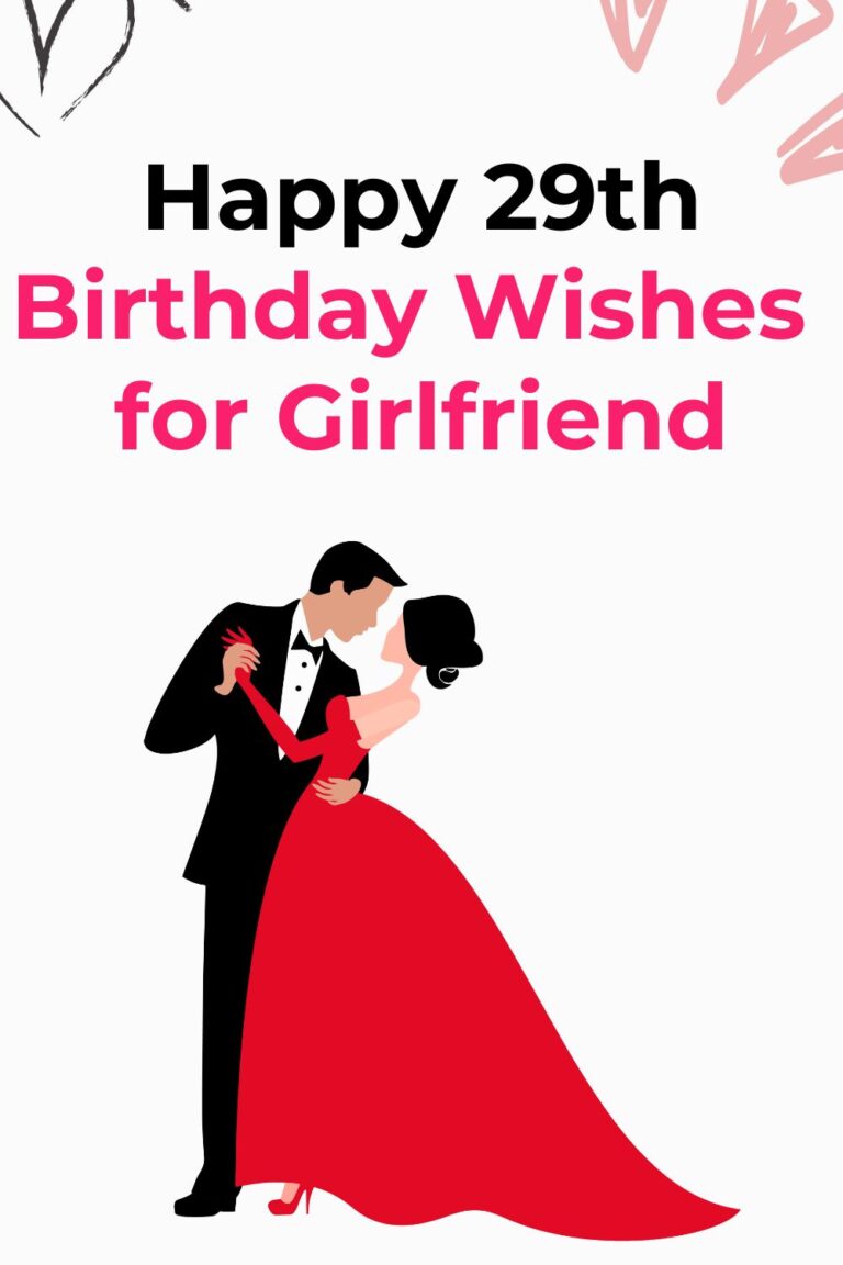 Happy 29th Birthday Wishes for Girlfriend