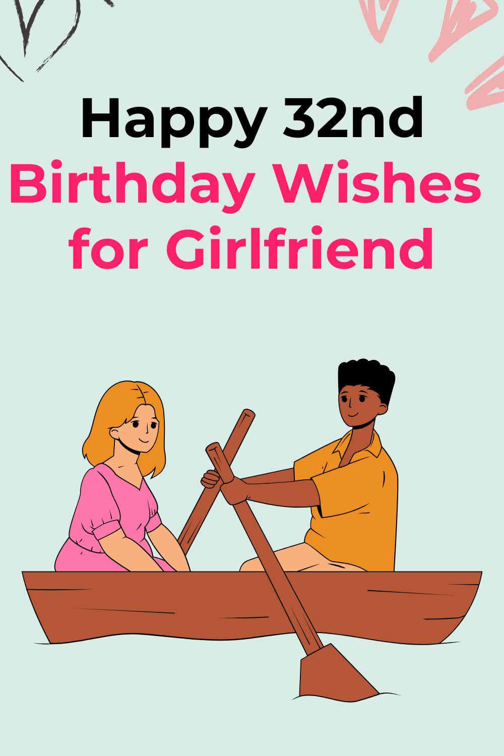 Happy 32nd Birthday Wishes for Girlfriend