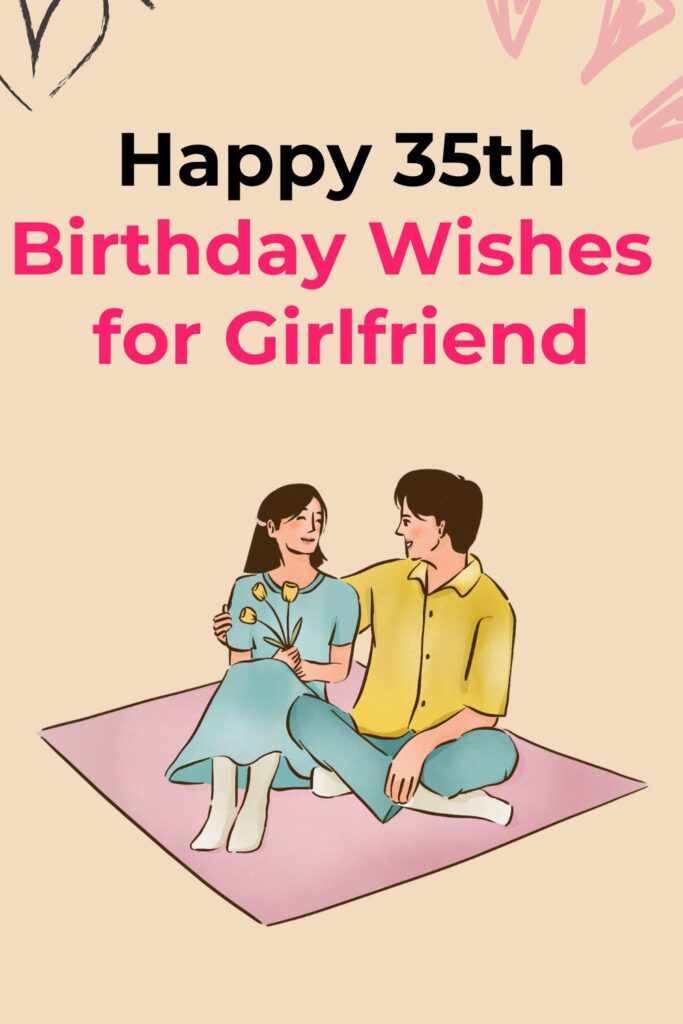 Happy 35th Birthday Wishes for Girlfriend