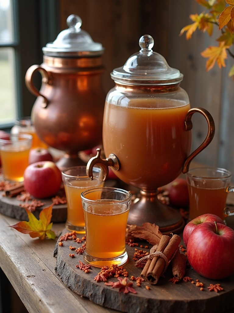 apple cider bar setup