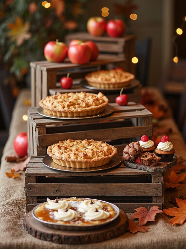 apple dessert display ideas