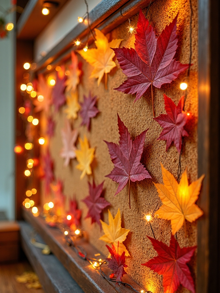 autumn birthday celebration display