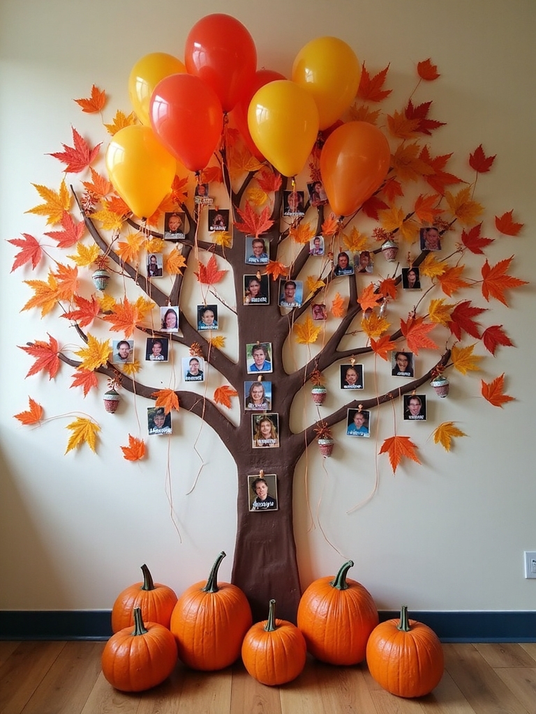 autumn birthday celebration zones