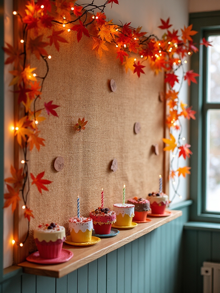 autumn birthday classroom display
