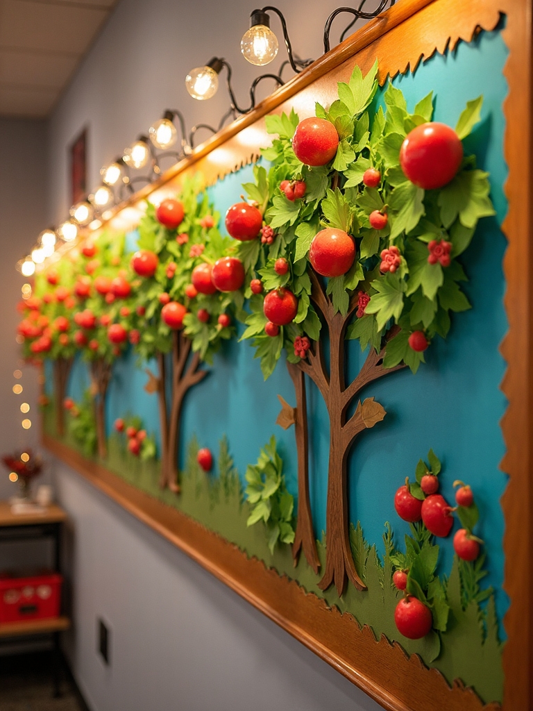 autumn orchard birthday celebration
