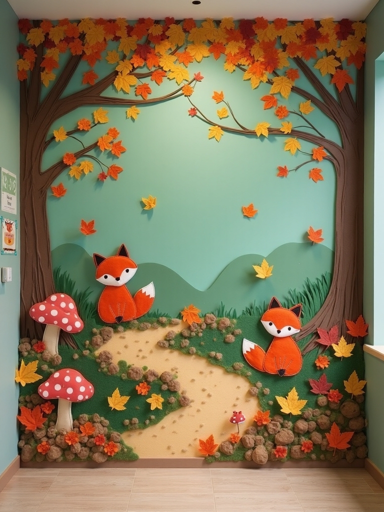 autumn themed birthday decorations