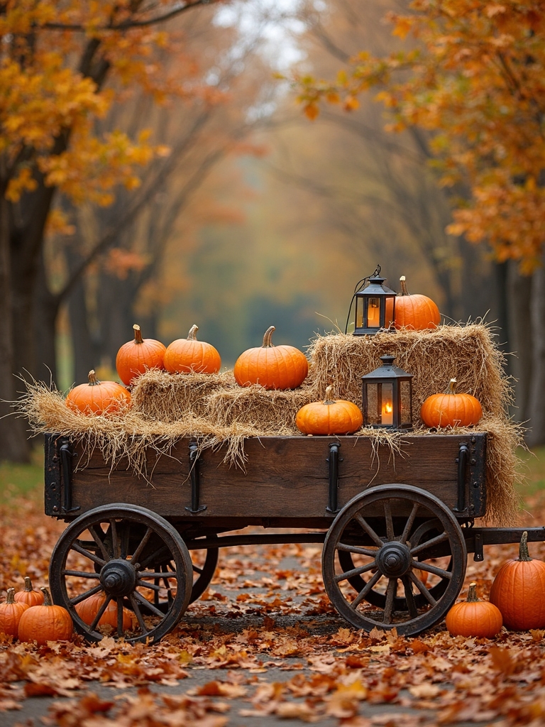 autumn themed farm photo spots