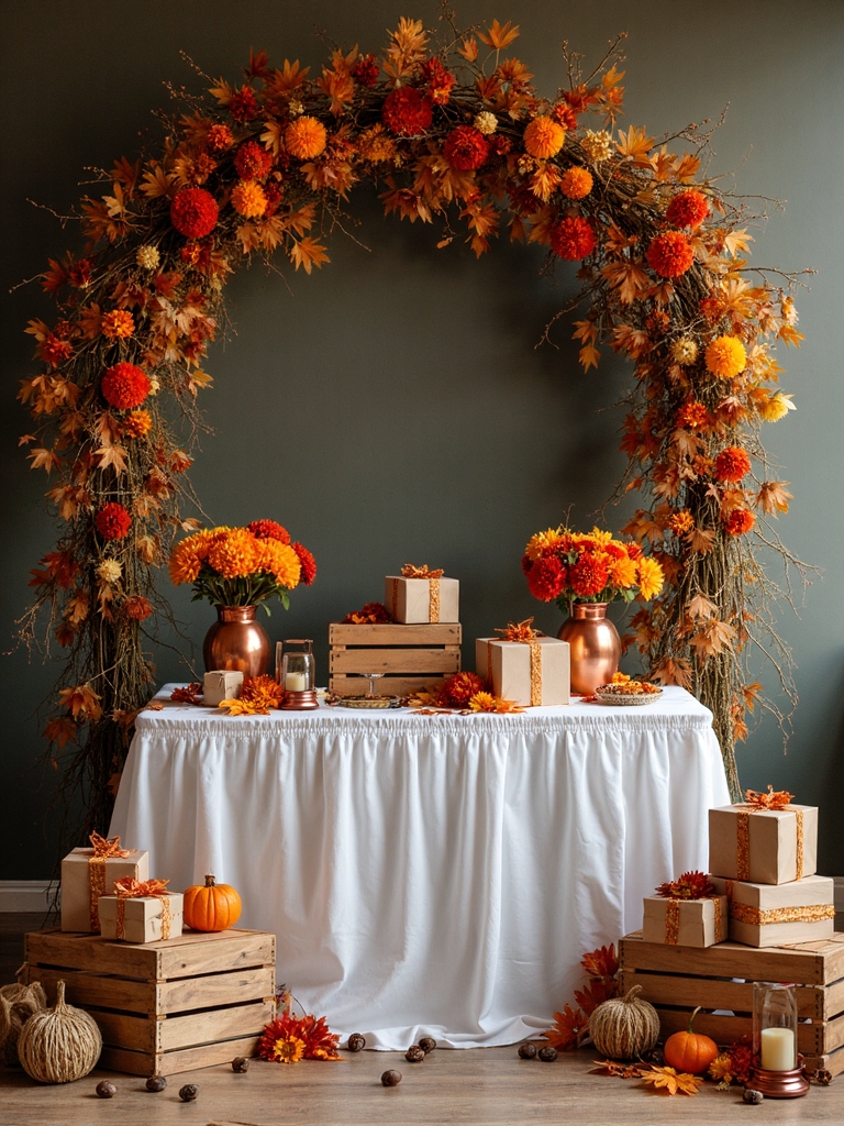 botanical autumn gift arrangements
