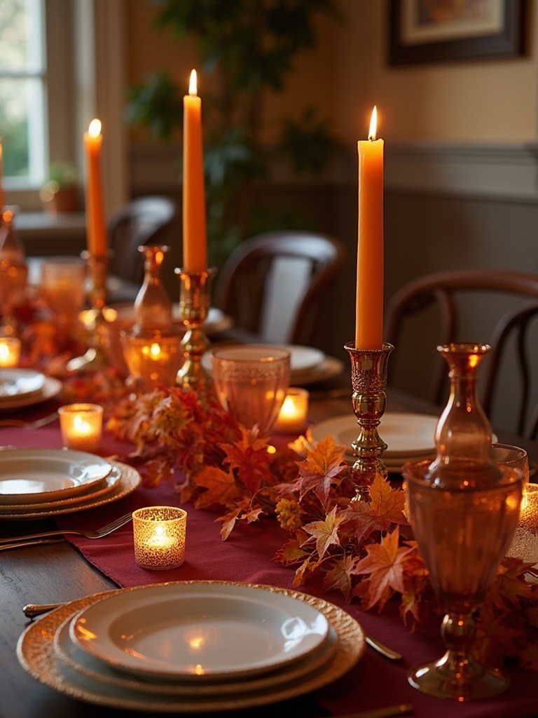 candlelit autumn birthday wonderland