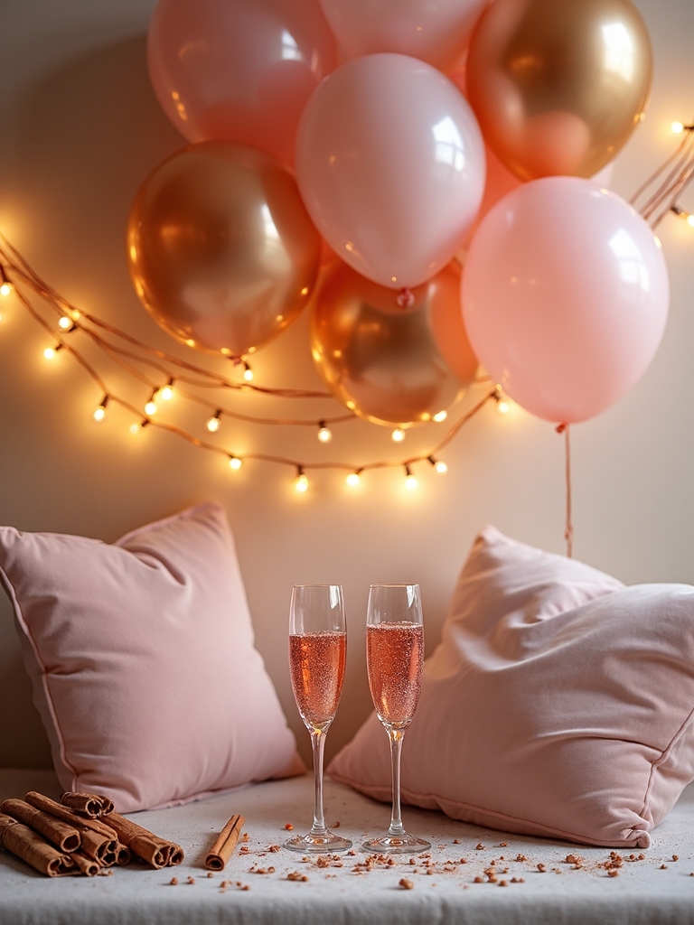 champagne cinnamon fall celebration