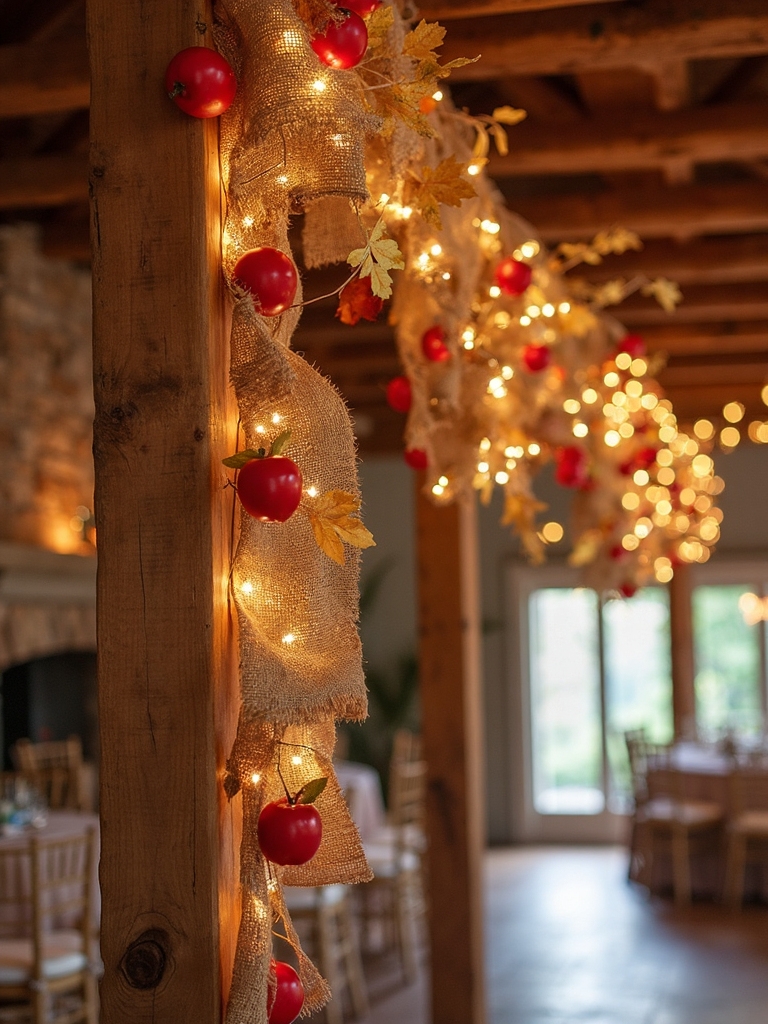 charming apple themed party decorations