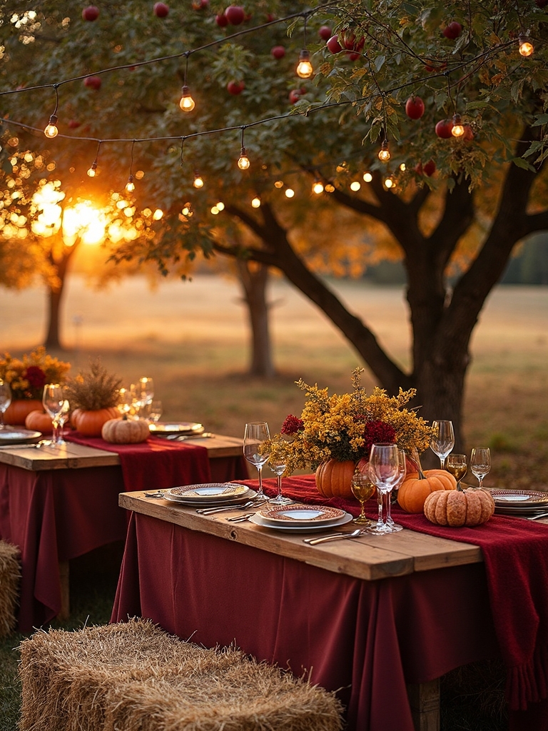 charming autumn orchard celebration