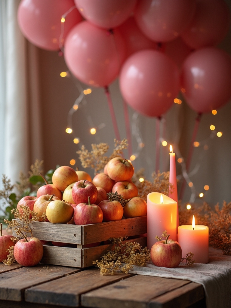 charming autumn orchard theme
