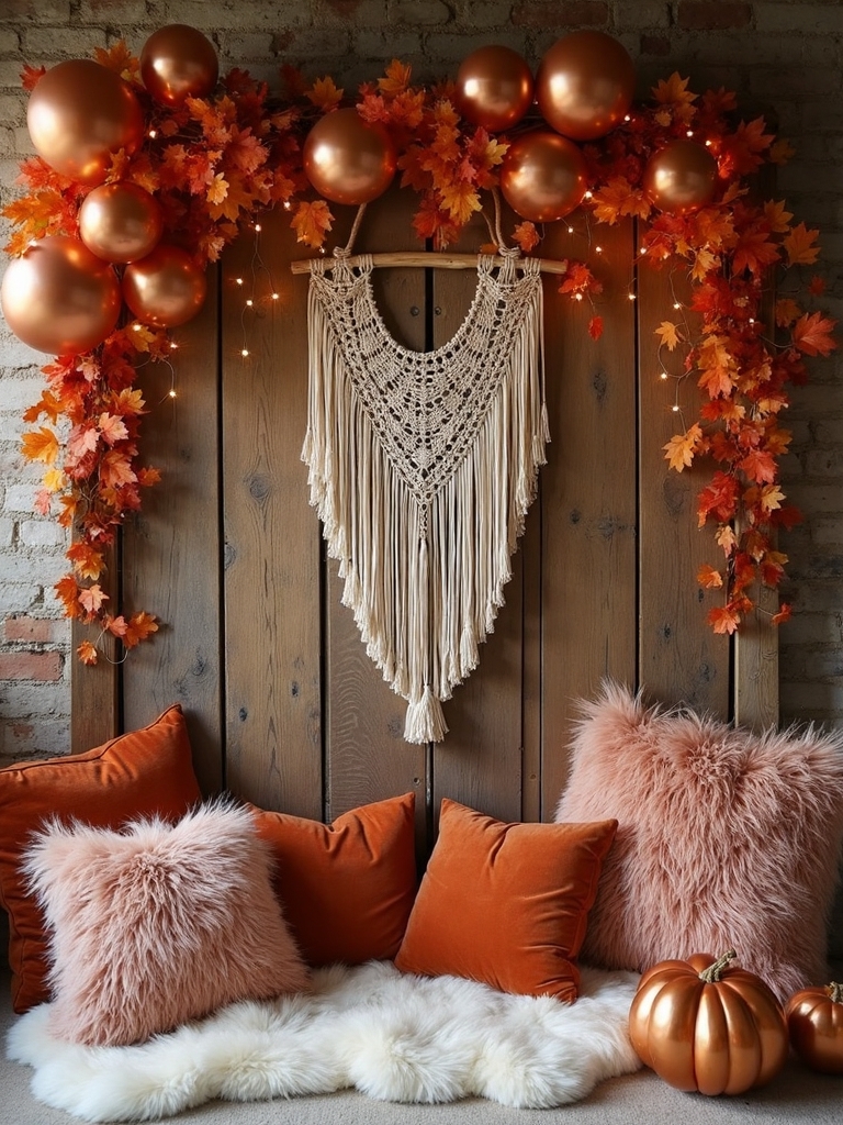 cozy autumn photo backdrop