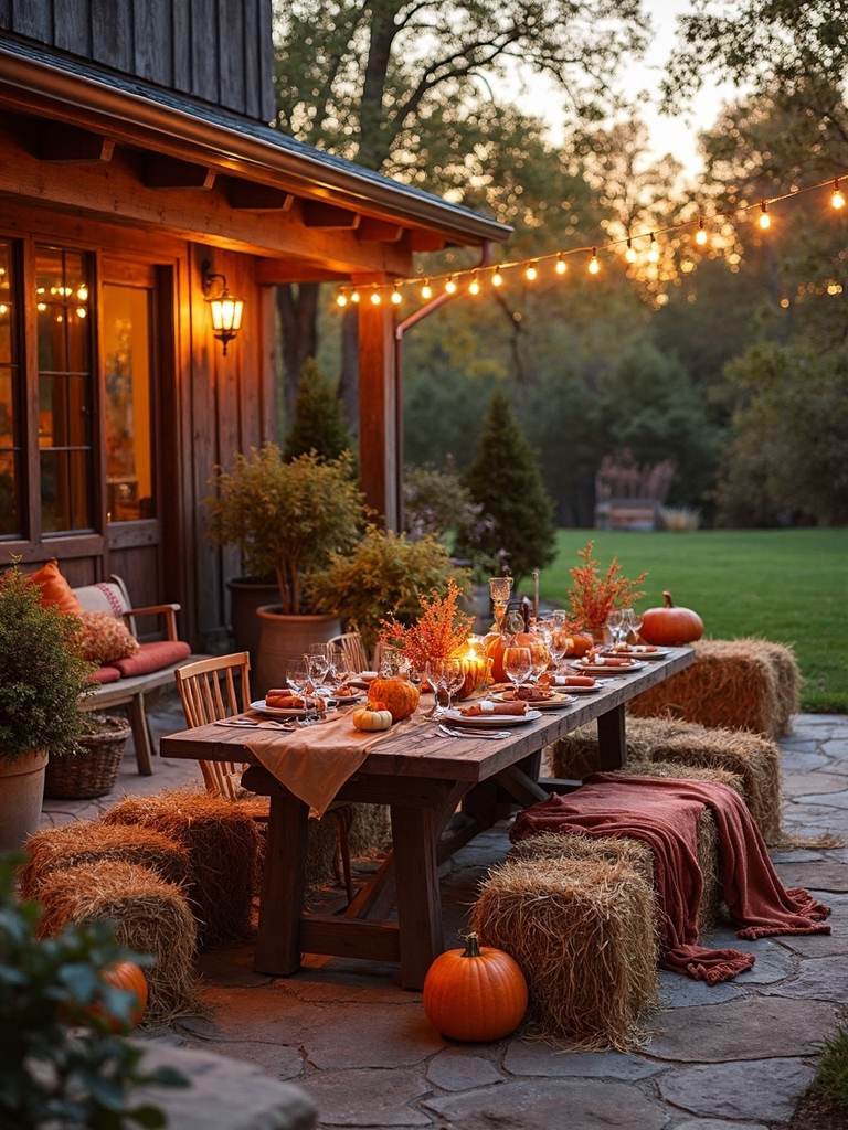 cozy fall outdoor gatherings
