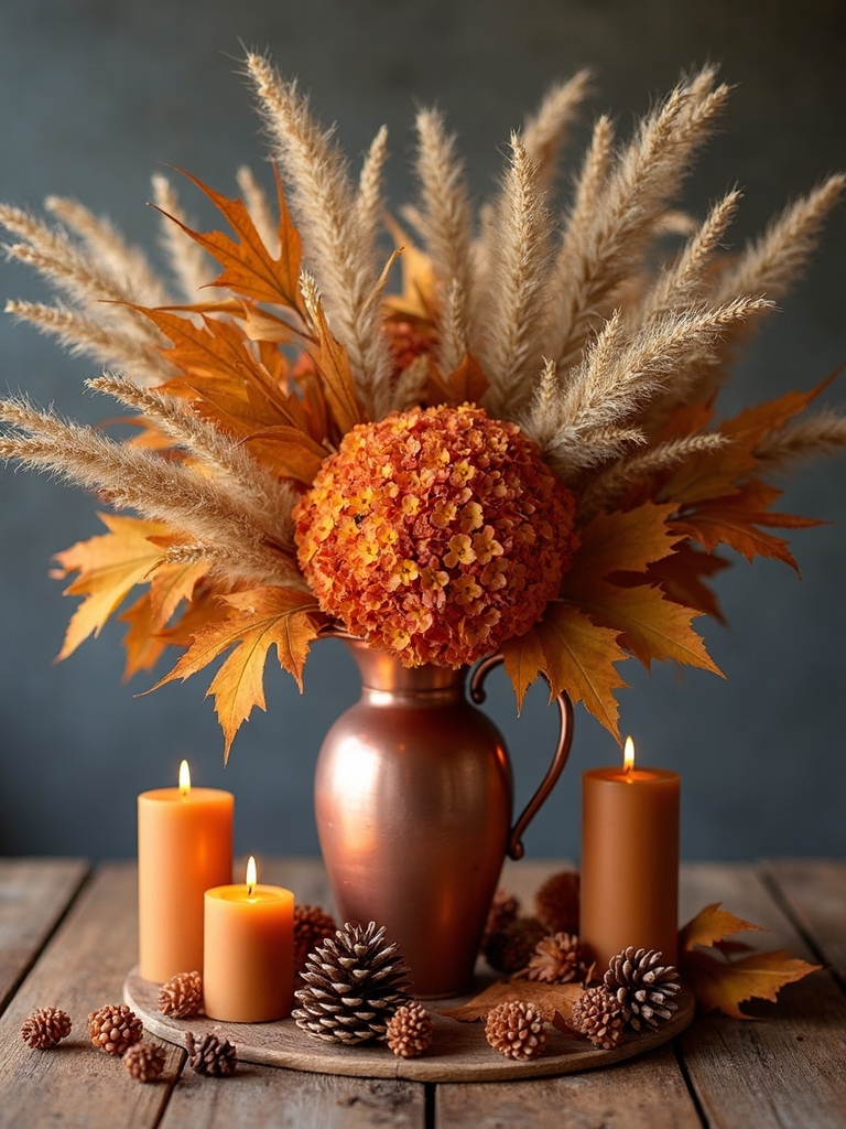 dried flowers for autumn arrangements